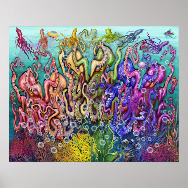Affiche poulpe (Devant)