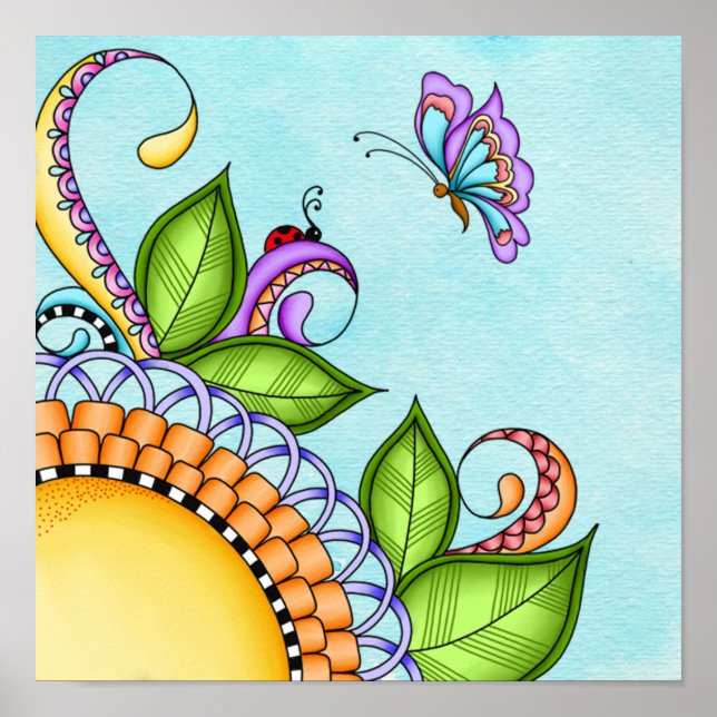 Affiche Poumon de laine et de papillon (Devant)