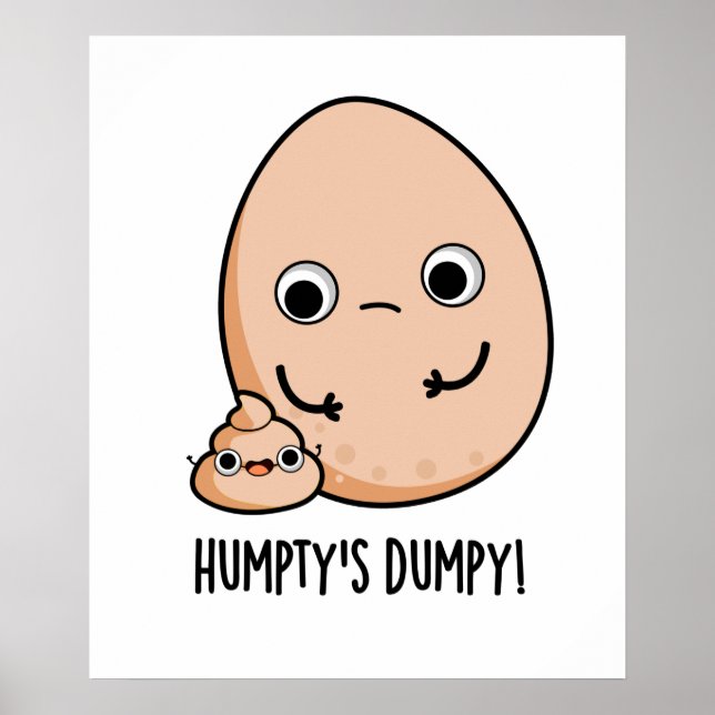 Affiche Poupée d'Oeufs Drôle Humpty (Devant)