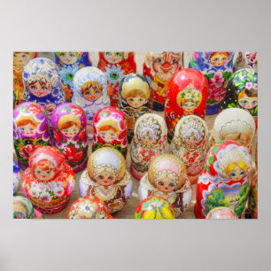 Affiche Poupées nichées russes