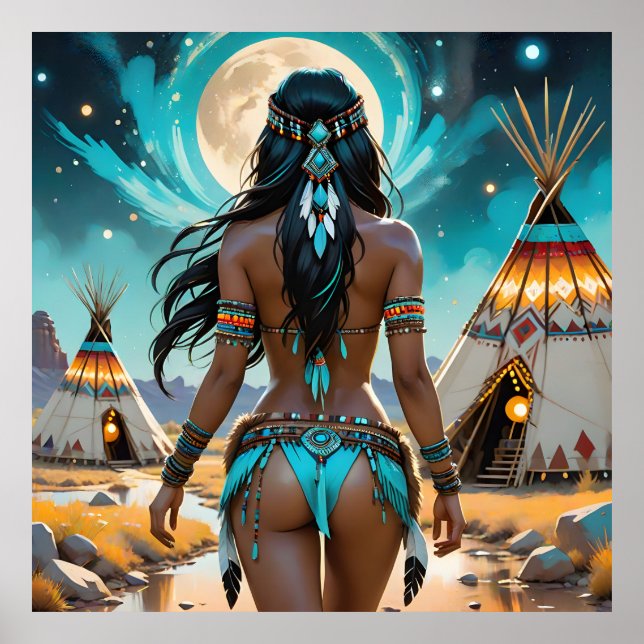 Affiche Poupées par : Svace 14 "Pocahontas" (Devant)