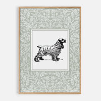 Pouponnière de style vintage chien