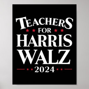 Affiche Pour Harris Walz 2024 Shirt Kamala Tim Waltz