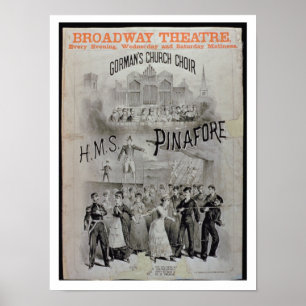 Affiche pour la "chasuble de voie HMP", exécutée