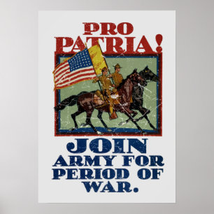 Affiche Pour la Patrie ! Propagande de l'armée