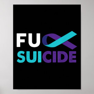 Affiche Pour la prise de conscience du suicide Shirt Suppo