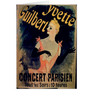 Affiche pour "le concert parisien de Yvette