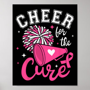 Affiche Pour Le Cure Cute Pom-pom girl Rose Ribbon Pom