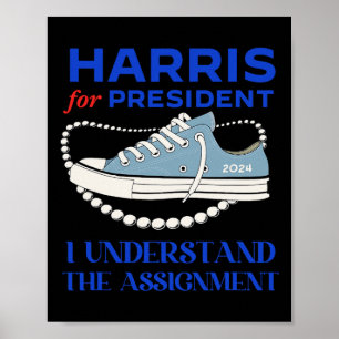 Affiche Pour Le Président, Je Comprends L'Ignorance Kamala