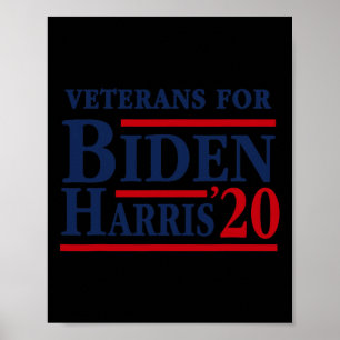Affiche Pour l'élection de Joe Biden Kamala Harris 2020