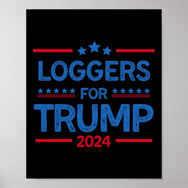 Affiche Pour l'élection présidentielle de 2024 de Trump (Devant)