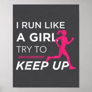Affiche Pour les coureuses - Je cours comme une fille essa