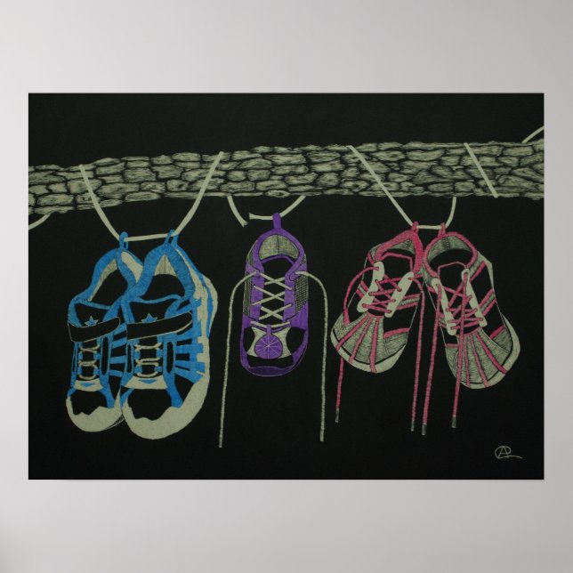 Affiche Pour les "enfants disparus et exploités" (Devant)