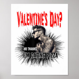 Affiche Pour l'homme nu tatoué à l'encre homme anti-Valent