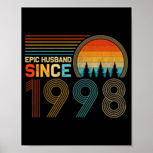 Affiche Pour lui épique 24e anniversaire de mariage