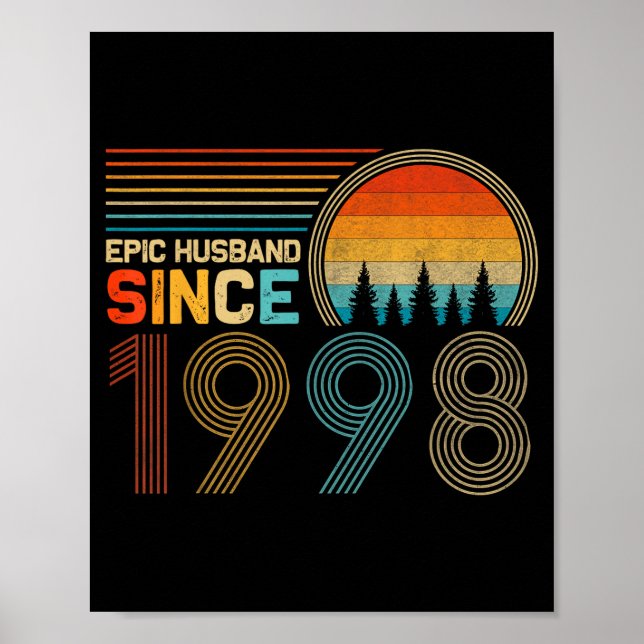 Affiche Pour lui épique 24e anniversaire de mariage (Devant)