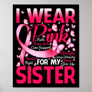 Affiche Pour Ma Soeur Cancer du Sein Sensibilisation Papil
