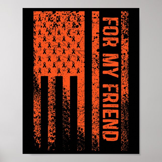 Affiche Pour Mon Ami Rsd Crps Sensibilisation (Devant)