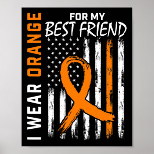 Affiche Pour mon meilleur ami Leukemia Sensibilisation Dra