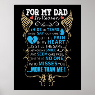 Affiche Pour mon père au ciel