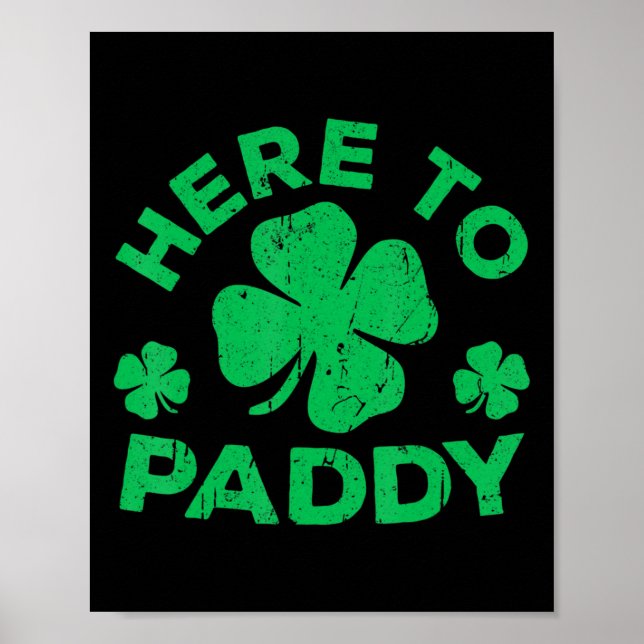 Affiche Pour Paddy St Patrick's Day 3 (Devant)