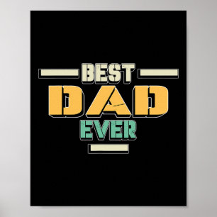 Affiche Pour papa - Fête des pères papa Daddy Drôle cadeau