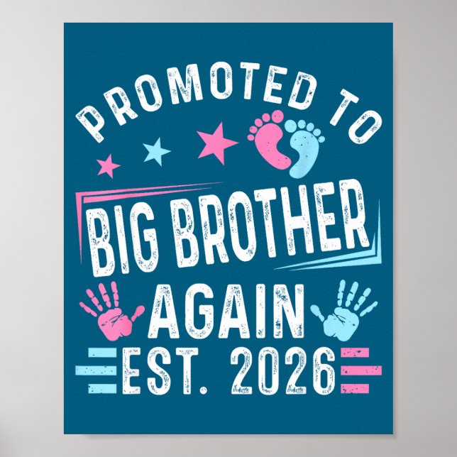 Affiche Pour promouvoir Big Brother encore Est (Devant)