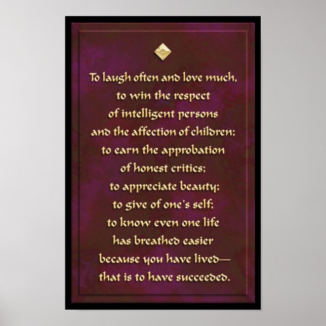 Affiche Pour rire souvent... imprimer (Devant)