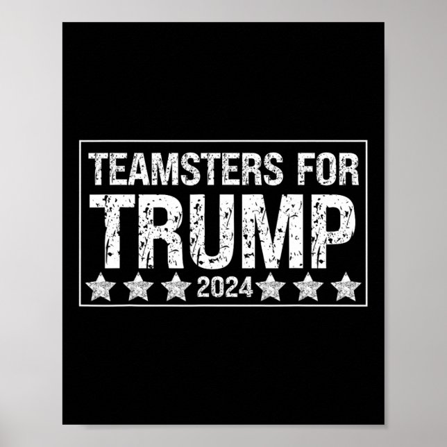 Affiche Pour Trump 2024 (Devant)