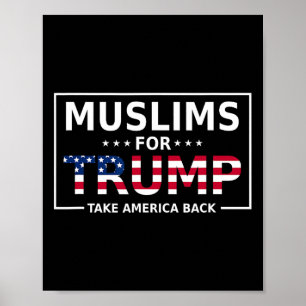 Affiche Pour Trump 2024 Élections conservatrices amusantes