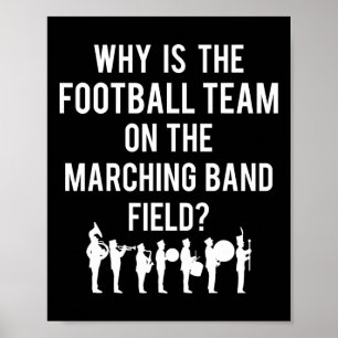 Affiche Pourquoi l'équipe de football est sur le terrain d