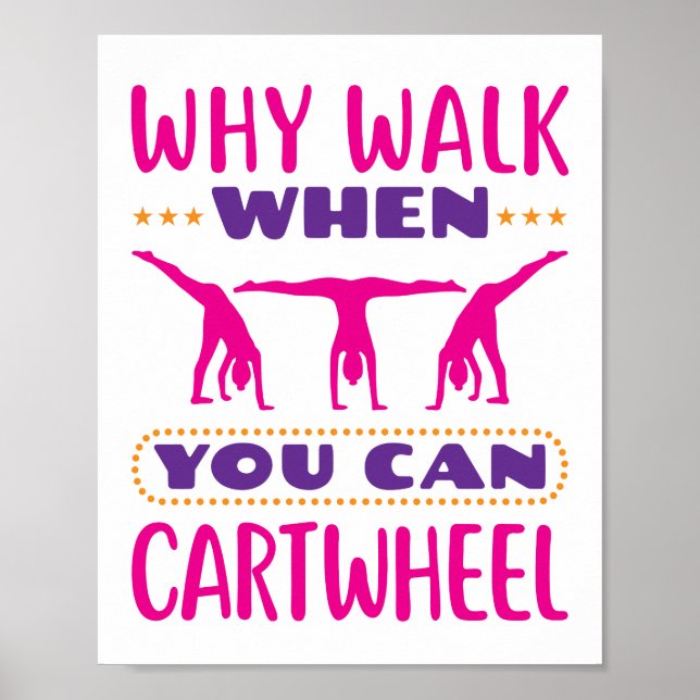 Affiche Pourquoi Marcher Quand Vous Pouvez Carrousel (Devant)