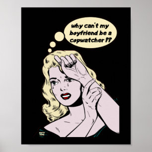 AFFICHE "POURQUOI MON PEUT-IL ÊTRE UN COPWATCHER ?"