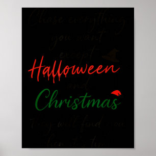 Affiche Poursuivez Tout Ce Que Vous Désirez Sauf Halloween