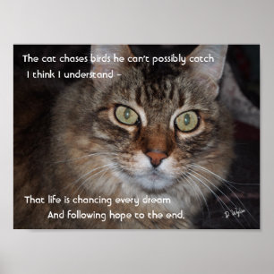 Affiche Poursuivre la poursuite des rêves