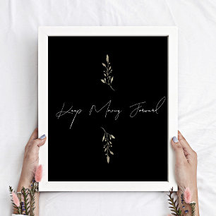 Affiche Poursuivre l'évolution de l'affiche de devis inspi