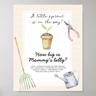 Affiche Pousse - quelle est la taille du ventre de maman j