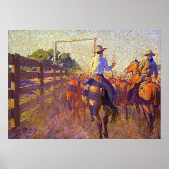 AFFICHE POUSSIÈRE CORRALE (Devant)