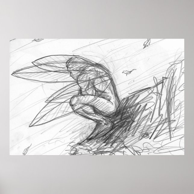 Affiche Poussière Pixie dans le vent (Devant)