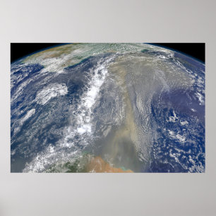 Affiche Poussière vers l'Amérique du Sud