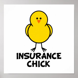 Affiche Poussin d'assurance