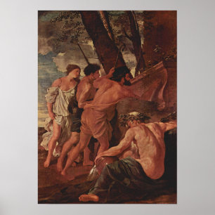 Affiche Poussin - Et In Arcadia Ego