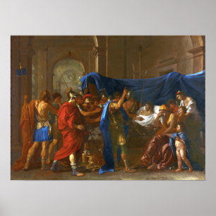 Affiche Poussin - La Mort De Germanicus