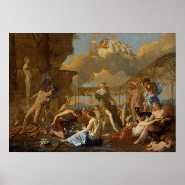 Affiche Poussin - L'Empire De Flore (Devant)