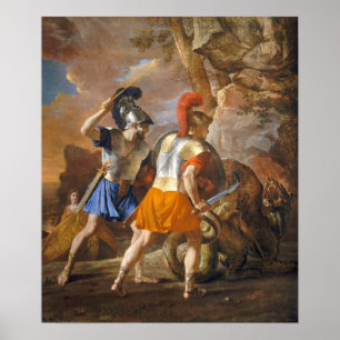 Affiche Poussin - Les Compagnons De Rinaldo