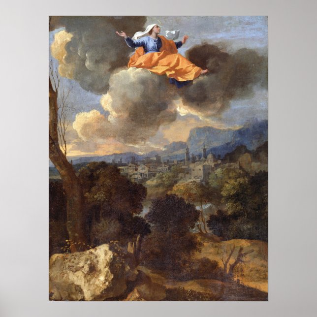 Affiche Poussin - Saint Rita De Cascia (Devant)