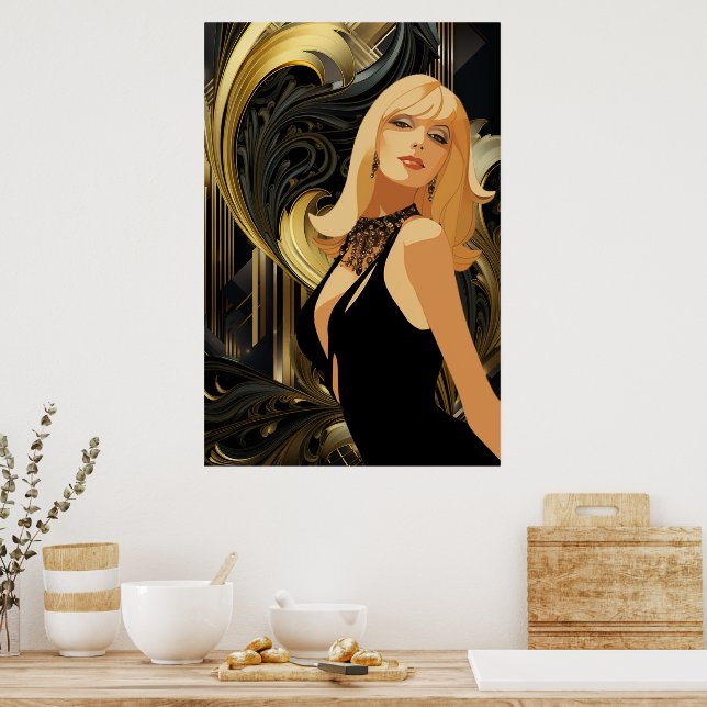 AFFICHE POUVOIR DE LA BEAUTÉ #3 (Cuisine)
