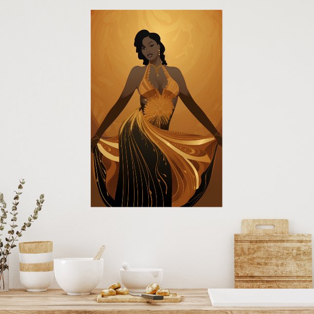 AFFICHE POUVOIR DE LA BEAUTÉ #4 (Cuisine)