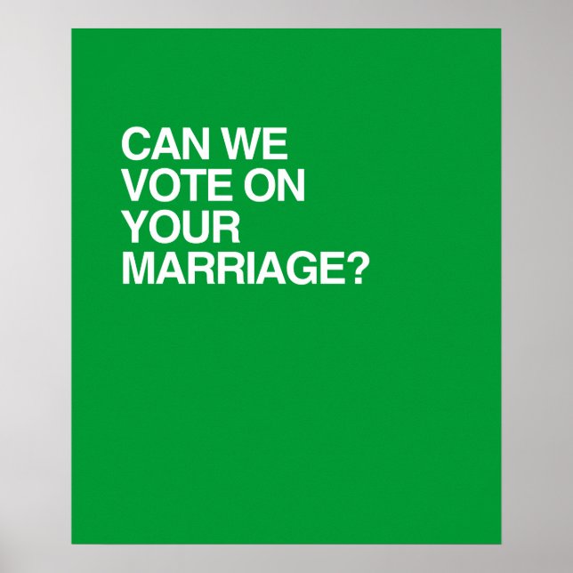 AFFICHE POUVONS-NOUS VOTER SUR VOTRE MARIAGE (Devant)