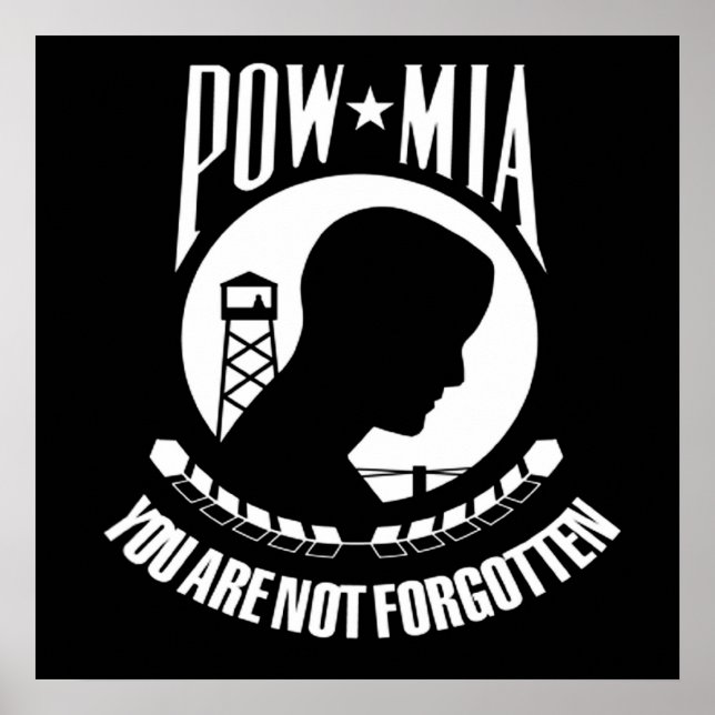 AFFICHE POW MIA (Devant)